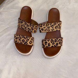 Cheetah sandals